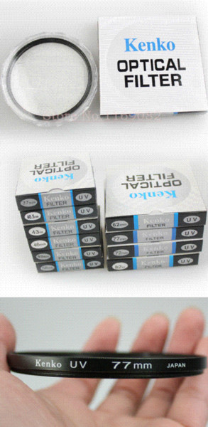 Free shipping kenko UV Filter 58mm for Fujifilm HS50EXR HS35EXR HS30EXR HS25EXR HS20EXR filter camera filter drum