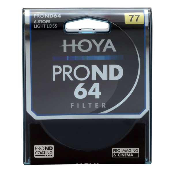 HOYA 77mm PRO ND 64 Ultra Thin Neutral Density 6 Stop for Camera ND 64 67MM 72 77 82