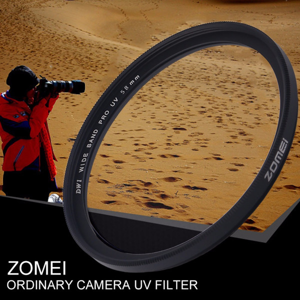 Freeshipping Ultra Thin 40.5/49/52/55/58/62/67/72/77/82mm Camera Ultra-Violet Uv Filter Lens Protecting Filter For Canon For Nikon