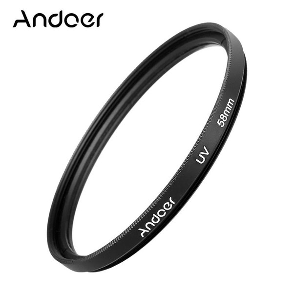 Best-selling Andoer 58mm Ultra-Violet UV Filter Optical glass Camera Lens Protector for Canon Nikon DSLR Camera