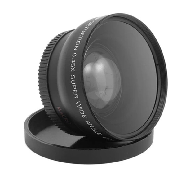 Freeshipping 1set 58MM 0.45x Wide Angle Macro Lens for Nikon D3200 D3100 D5200 D5100 PromotionHot New Arrival