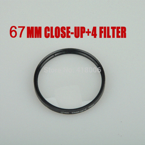 Professional 67mm Macro Close Up +4 filter for Canon EOS 18-135MM NIKON D90 Sony Pentax cameras