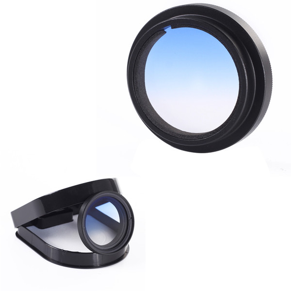 Graduated Gradual Blue Color Lens Filter for DJI Phantom 4 3 Pro Advanced Camera