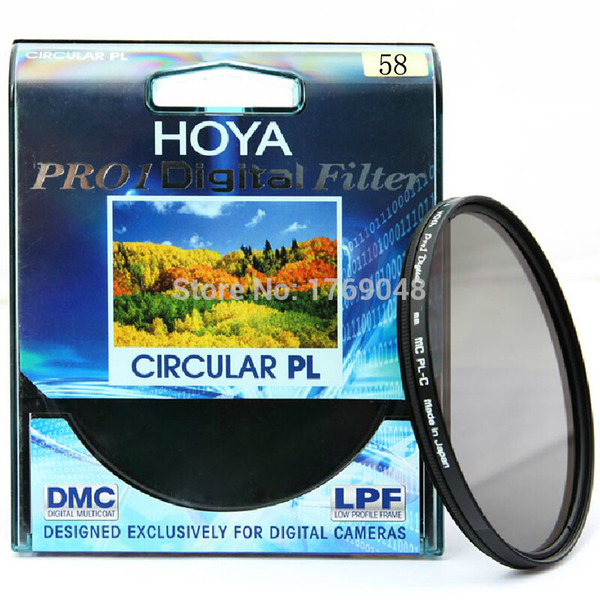 lens slr camera 58mm Hoya PRO1 Digital CPL Polarizing Filter Camera Lens Filtre As Kenko B+W Andoer