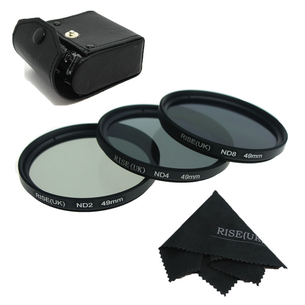 filter lens RISE(UK) 49 52 55 58 62 67 72mm 77 Neutral Density Filter Lens Set Kit 2 4 ND8 ND 2