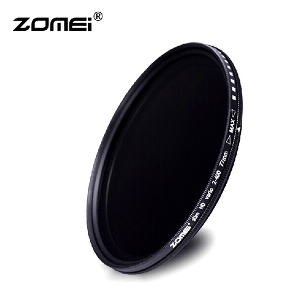 Professional Zomei 67mm ND ND2 Filter Neutral Density Filters Densidade Neutra Protector Filtro for Canon Nikon Sony Camera Lens