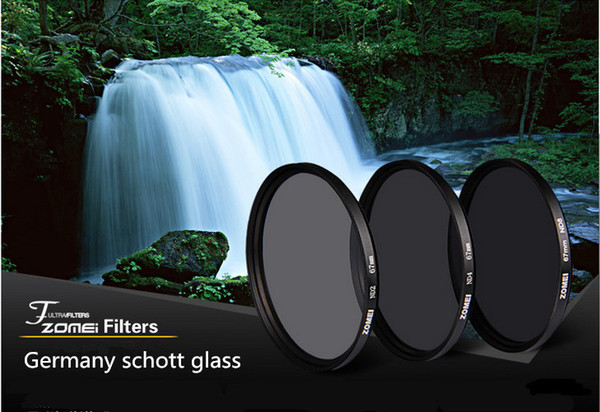 Professional Zomei 72mm ND ND2 ND4 ND8 Filter Neutral Density Filters Densidade Neutra Protector Filtro for Canon Nikon Sony Camera Lens