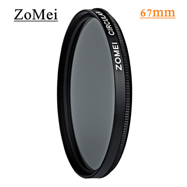 Professional Zomei 67mm CPL Polarizer Filter Circular Polarizing Filters Avoid Bright Filtro for Canon 700D Nikon Sony Camera Lens