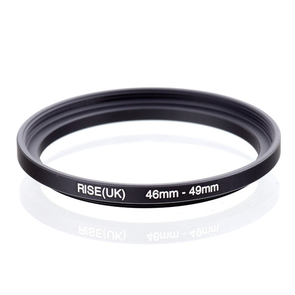 original RISE(UK) 46mm-49mm 46-49mm 46 to 49 Step Up Ring Filter Adapter black free shipping