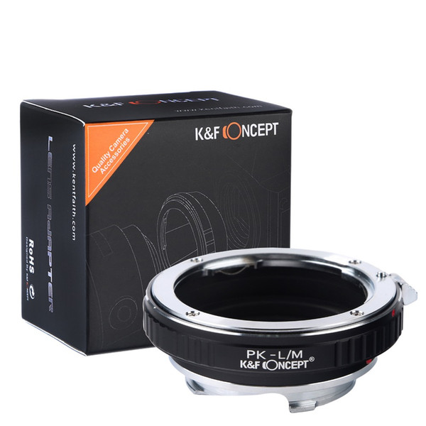 Wholesale- NEW for Pentax K mount PK Lens To Leica M mount L/M adapter M8 M9 M9P M-E Type 240 M7 M6