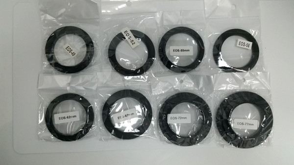 Aluminum Camera Macro Lens Reverse Adapter Ring CAN0N E0S to 49mm 52mm 55mm 58mm 62mm 67mm 72mm 77mm Mount [No Tracking]