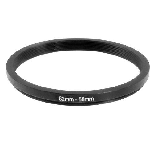 Wholesale- CES Hot 62mm-58mm 62mm to 58mm Black Step Down Ring Adapter For Camera