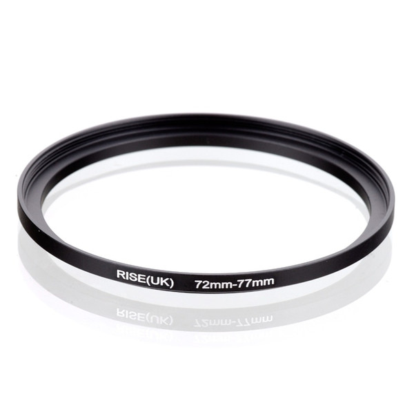 original RISE(UK) 72mm-77mm 72-77mm 72 to 77 Step Up Ring Filter Adapter black free shipping