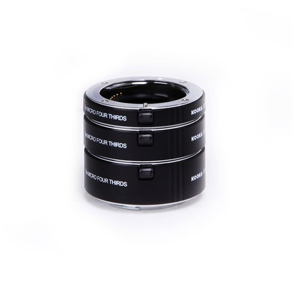 Kooka KK-FT47A Aluminium AF Auto Focus TTL Extension Tube Set for Micro 4/3 M4/3 SLR Camera Close-up Macro Photography Image