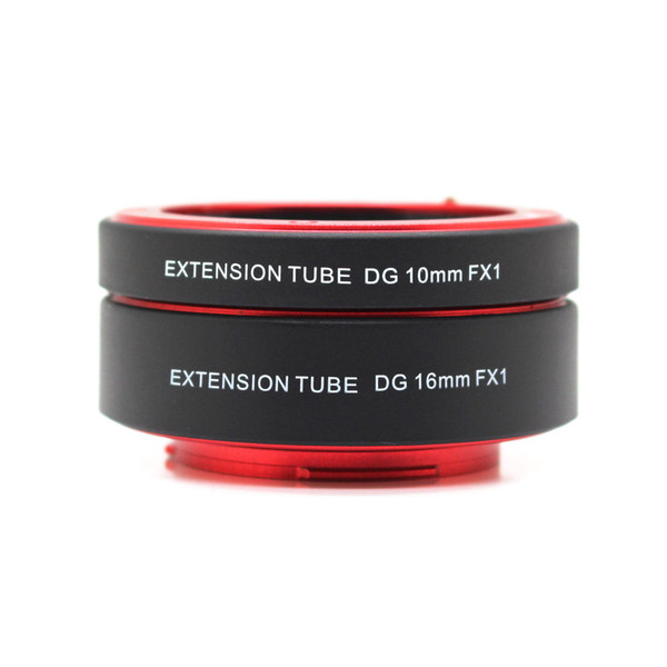 Wholesale- Metal Bayonet Automatic Macro Extension Tube Set for FujiFilm XF Mount camera