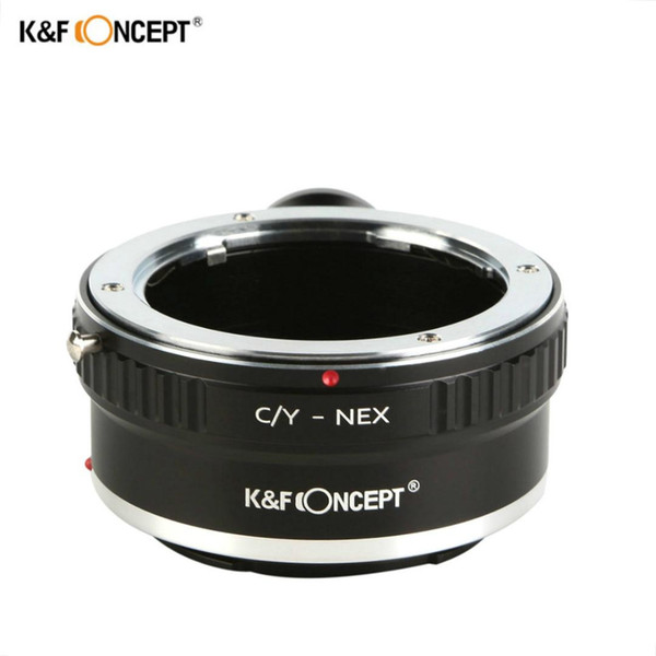 K&F Concept Lens Adapter Ring with Tripod for Contax / Yashica (c/y or cy) Lens to DSLR Camera Body