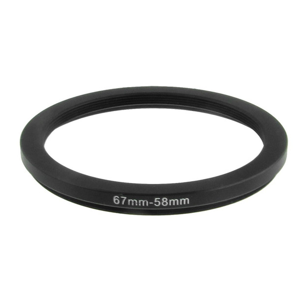 67mm-58mm 67mm to 58mm Black Step Down Ring Adapter for Camera