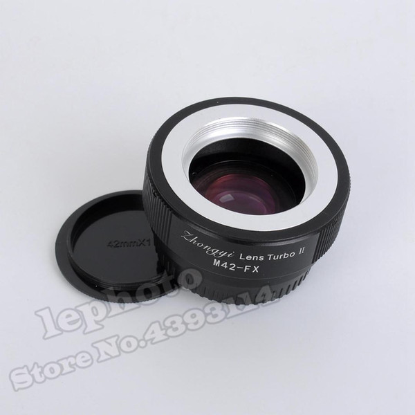 Mitakon Zhongyi Lens Turbo II Focal Reducer Adapter for M42 Mount Lens to FX Mount Camera X Pro2 X-T3 X-T2 T1