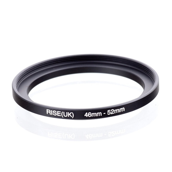 original RISE(UK) 46mm-52mm 46-52mm 46 to 52 Step Up Ring Filter Adapter black free shipping