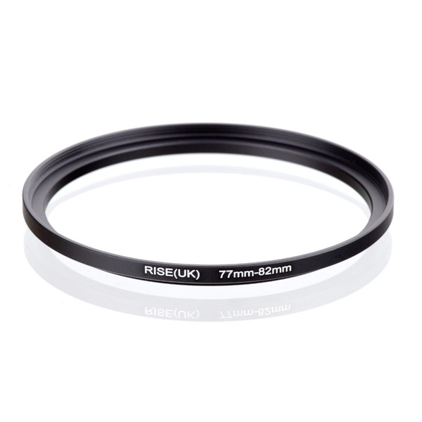 original RISE(UK) 77mm-82mm 77-82mm 77 to 82 Step Up Ring Filter Adapter black