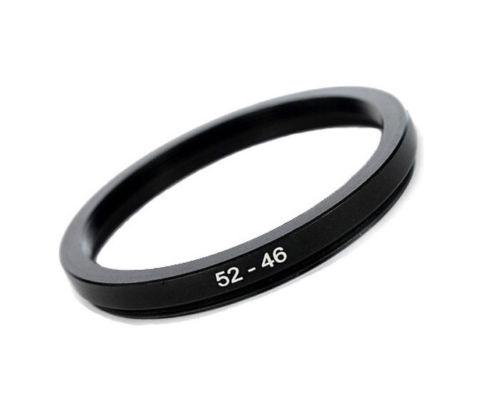 2pcs 52mm-46mm 52-46 mm 52 to 46 Step Up Ring Filter Adapter