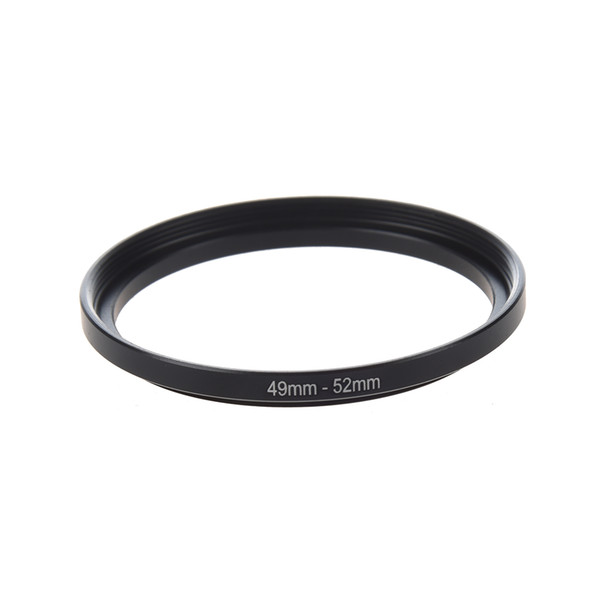 Wholesale- Camera Replacement Metal 49mm-52mm Step Up Filter Ring Adapter