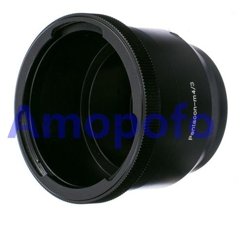 Amopofo P60-M4/3 Adapter Pentacon 6 Kiev 60 Lens to Micro 4/3 M43 Adapter E-PL7 OM-D GH4 G7 MFT