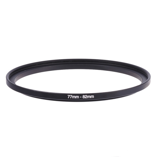 Wholesale- 77-82 MM 77 MM-82 MM 77 to 82 Step Up Ring Filter Adapter Black Color