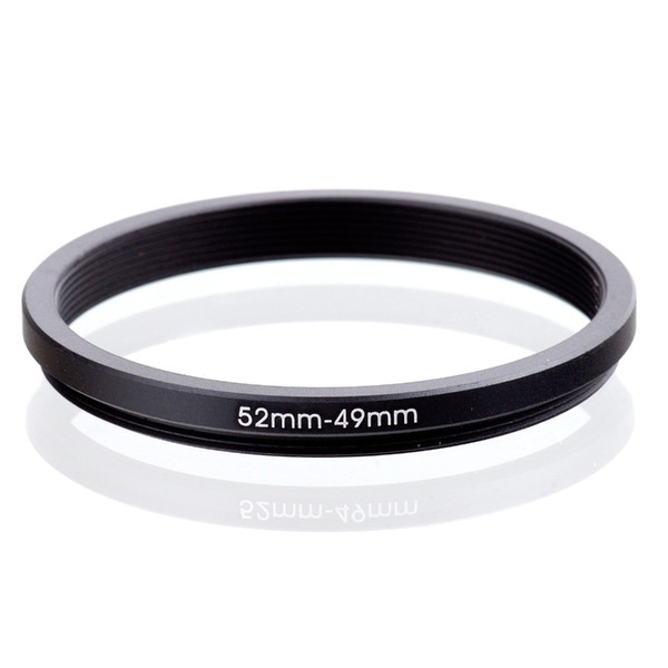 RISE(UK) 52mm-49mm 52-49mm 52 to 49 Step down Ring Filter Adapter black free shipping