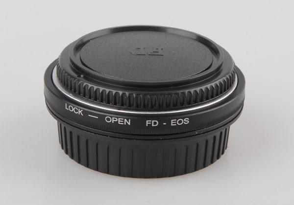 FD Lens to EOS EF Body Mount Adapter with Optical Glass Focus Infinity 450D 50D 5D 500D 550D 600D 650D 700D FD-EOS