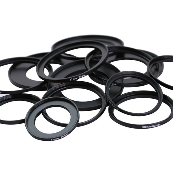 58-62mm 58-67mm 58-72mm 58-77mm 58-82mm 67-72mm 67-77mm 67-82mm 37-49mm Step Up Ring Filter Adapter