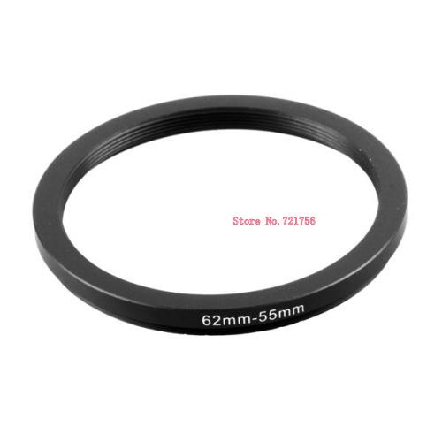 Wholesale- Wholesale 62mm-55mm 62-55mm 62 to 55 Step down Ring Filter Adapter Free Shipping