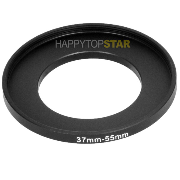 Wholesale- 37mm-55mm 37-55 mm 37 to 55 Step Up Filter Ring Adapter