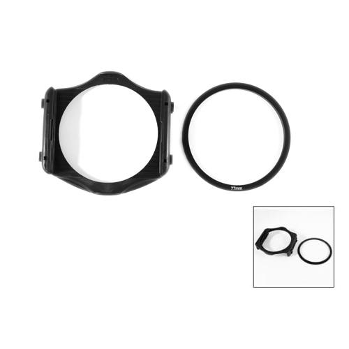 Wholesale- 77mm Adapter Ring + 3-Slot Filter Holder for Cokin P Series Camera