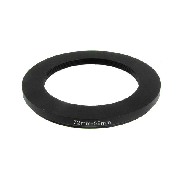 Wholesale- UXCELL Compatible Brand 72Mm-52Mm 72Mm To 52Mm Black Step Down Ring Adapter For Camera universal