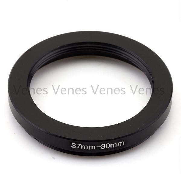 Wholesale- 37mm-30mm Step down Ring Filter Adapter /37mm Lens to 30mm Accessory black