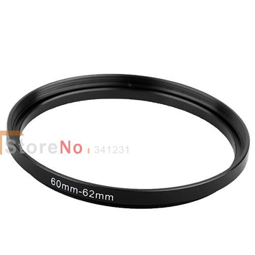 Wholesale- Free shipping 60mm-62mm 60-62 mm 60 to 62 Step Up Ring Lens Filter Adapter ring