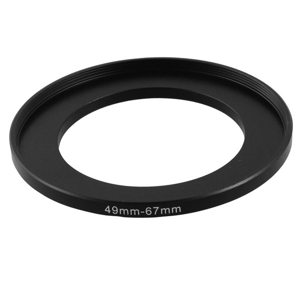 Wholesale- UXCELL Compatible Brand Camera Lens Filter Step Up Ring 49Mm-67Mm Adapter Black universal