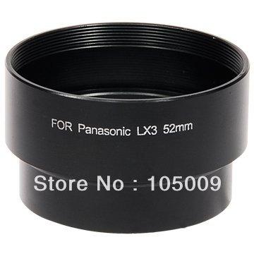 Wholesale- 52 52mm Lens Filter Adapter RING Tube for DMC LX3