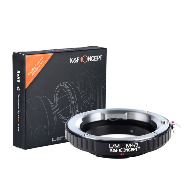 Wholesale- K&F Concept Lens Mount Adapter LM Lens to M4/3 Camera free shipping