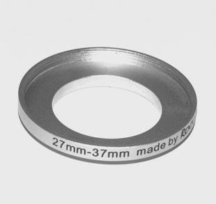 Wholesale- 27mm-37mm 27-37 mm 27 to 37 Step Up Filter Ring Adapter