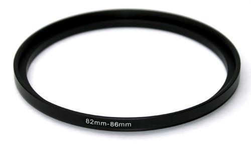 Wholesale- 82mm-86mm 82-86 mm 82 to 86 Step Up Filter Ring Adapter