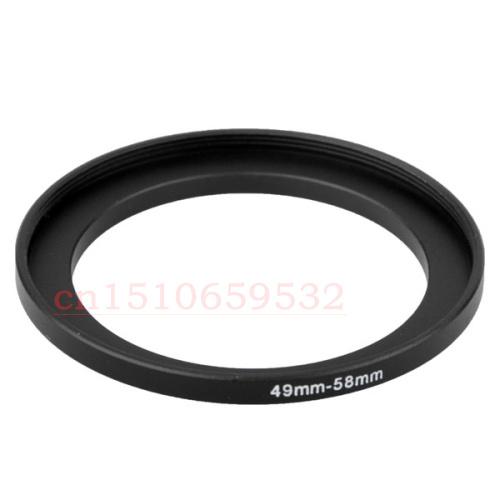 Wholesale- 10pcs 49mm-58mm 49-58 mm 49 to 58 Step Up Ring Lens Filter Adapter ring Free shipping + tracking number