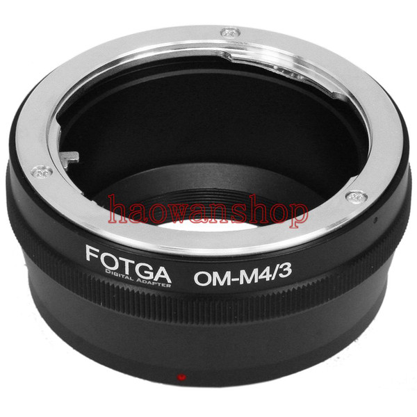 Wholesale- OM Lens to Micro M 4/3 M43 Adapter ring for G1 G3 GH1 GF1 GF3 E-P1 E-PL3