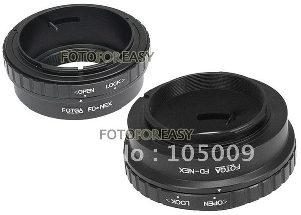 Wholesale- FD FL lens to E mount adapter ring for NEX NEX-7 NEX-5N NEX-3 NEX-5 NEX-VG10