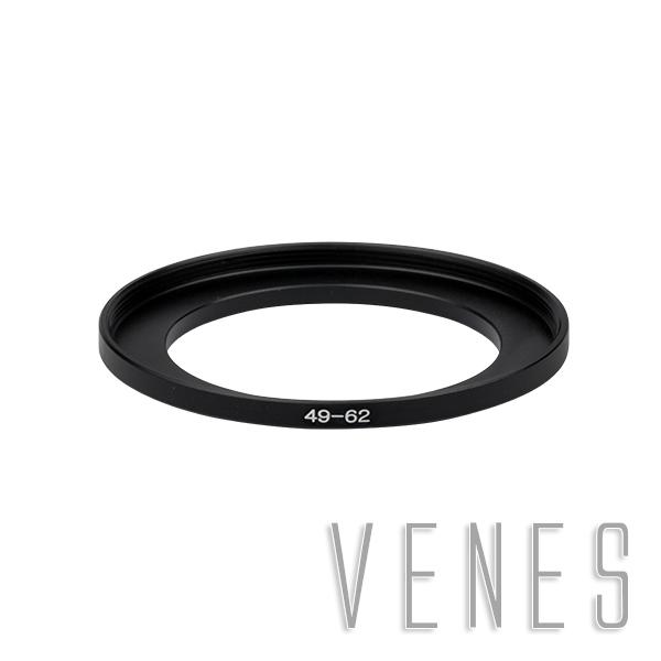 Wholesale- 49-62mm Step-Up Metal Lens Adapter Filter Ring / 49mm Lens to 62mm Accessory