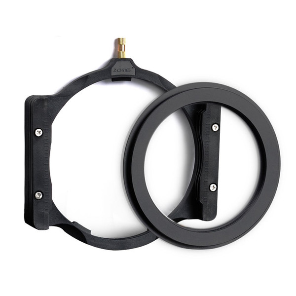 Wholesale- ZOMEI Multifunctional Square Filter Holder & 67/72/77/82/86mm adapter Ring for LEE Cokin Z 100mm filter