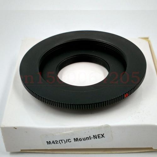 Wholesale- M42 / C Mount Movie Lens to NEX E Mount Adapter Dual Purpose M42/C-NEX