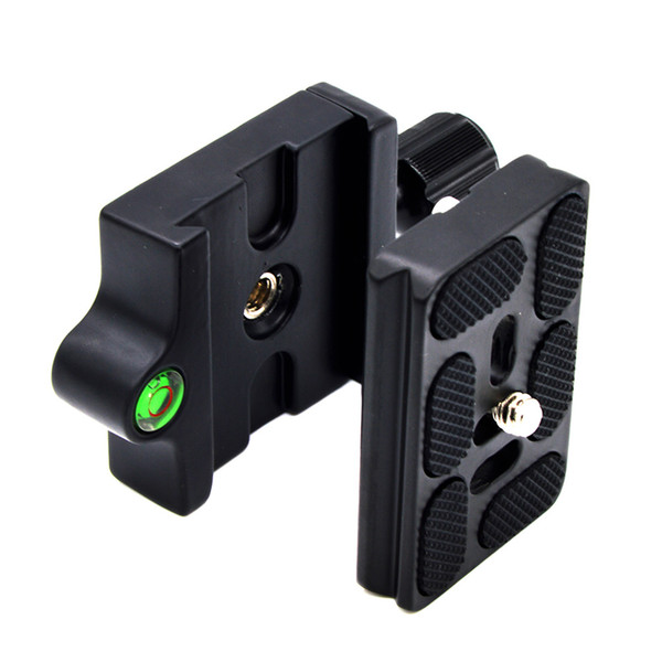 Wholesale- QR Quick Release Clamp Plate with 1/4 - 3/8' Screw Adapter for Tripod Head