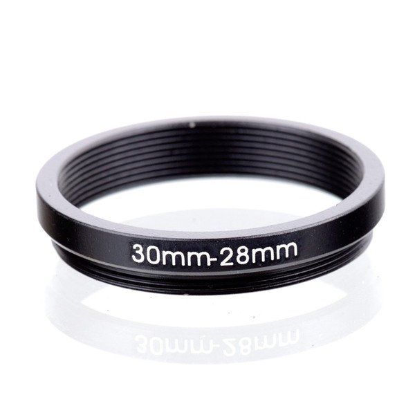 Wholesale- original RISE(UK) 30mm-28mm 30 to 28 Step Down Ring Filter Adapter black free shipping